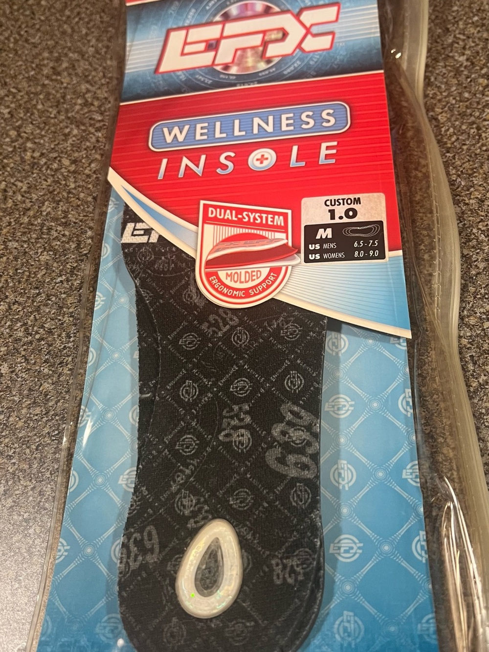 EFX Insoles - Black Comfort Insole Mens and Womens. 2 for $10
